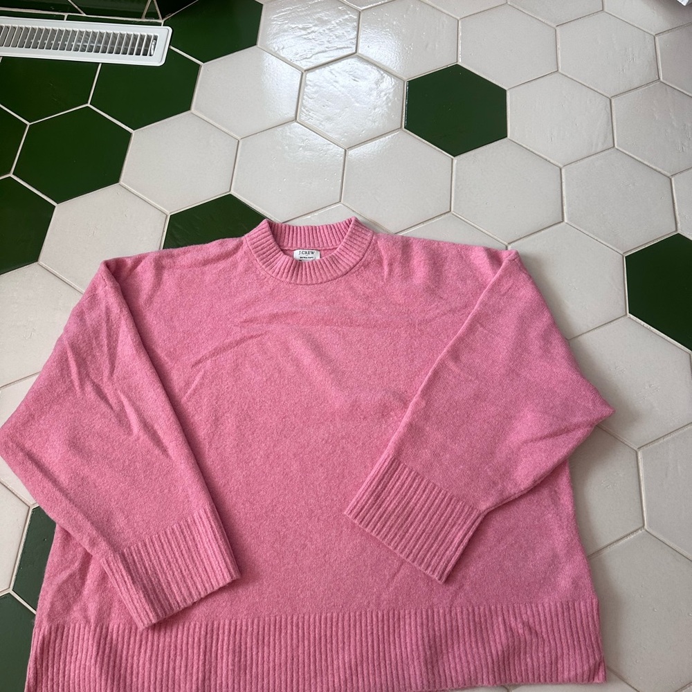 J. Crew Women's Sweater in Soft Pink